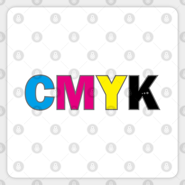 CMYK Sticker by ez2fly